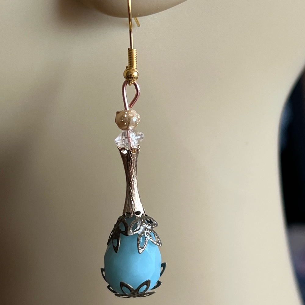 Amazonite dangles - Picture 2 of 2